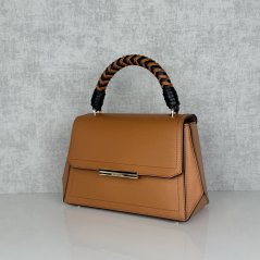 CROMIA NERIS mini kabelka – karamelová