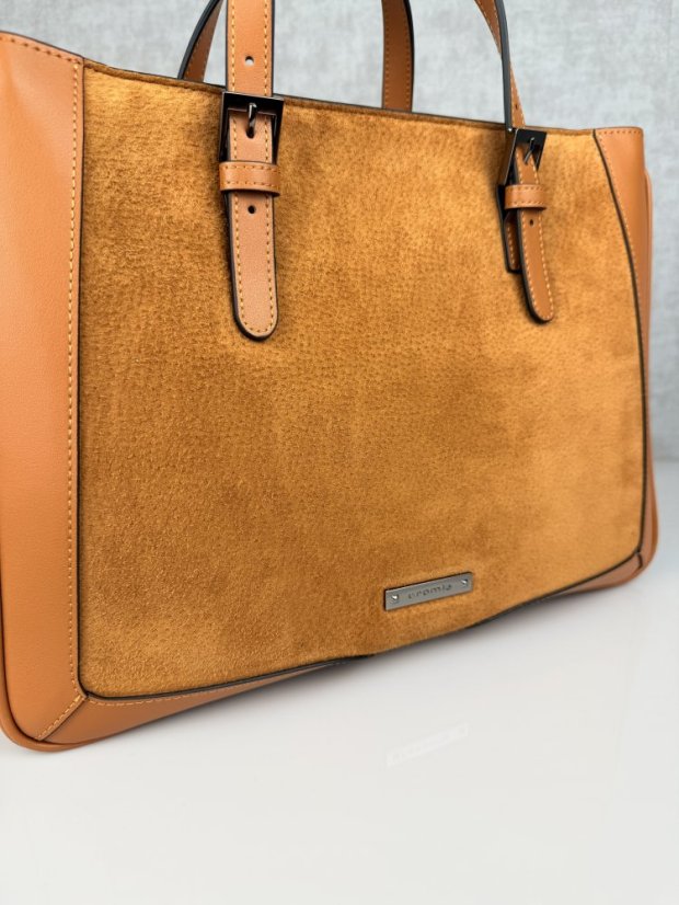 CROMIA RUMI kabelka tote – karamelová