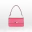 CROMIA PERLA 2009 kožená kabelka magenta