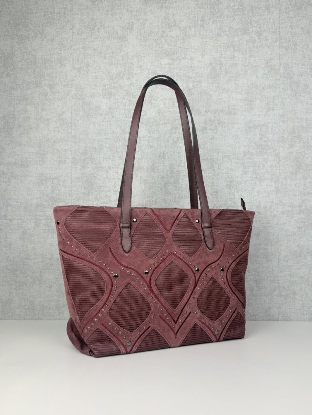 CROMIA NAMI shopper kabelka – vínová
