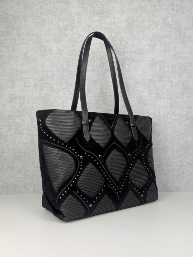CROMIA NAMI shopper kabelka – černá