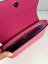 CROMIA PERLA 2009 kožená kabelka magenta