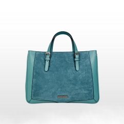 CROMIA RUMI kabelka tote – petrolejová