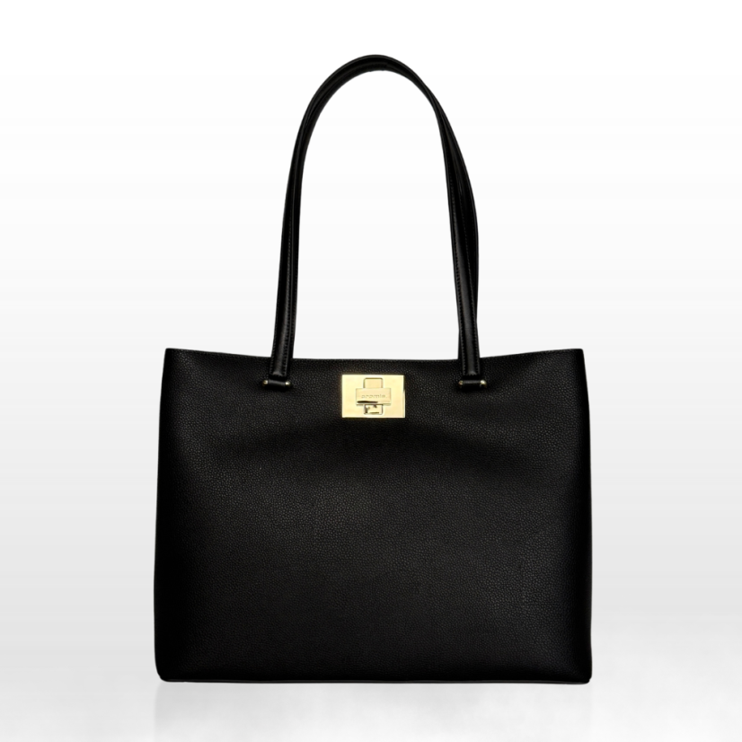 CROMIA ISOLDE shopper kabelka – čierna