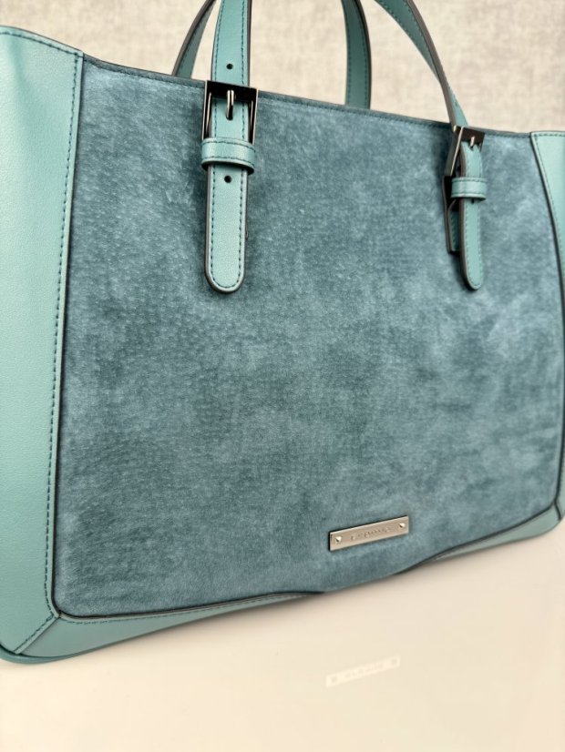 CROMIA RUMI kabelka tote – petrolejová