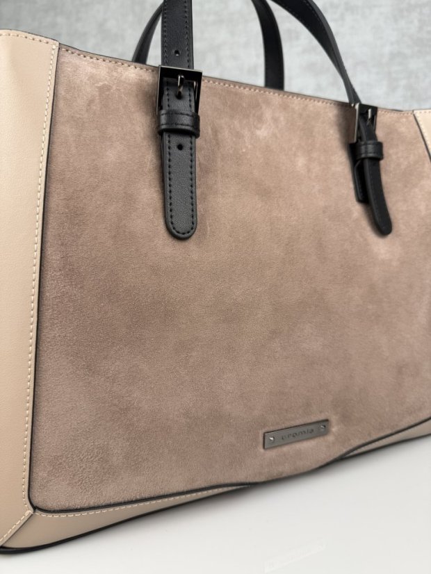 CROMIA RUMI kabelka tote – béžová