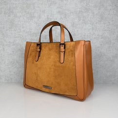 CROMIA RUMI kabelka tote – karamelová
