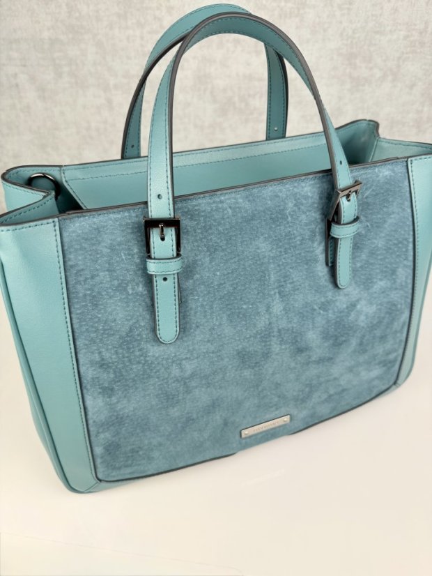 CROMIA RUMI kabelka tote – petrolejová