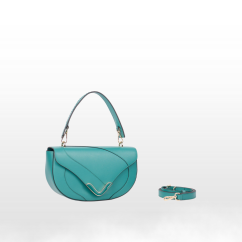 CROMIA SIBELLA mini kabelka – petrolejová
