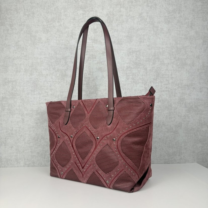 CROMIA NAMI shopper kabelka – vínová