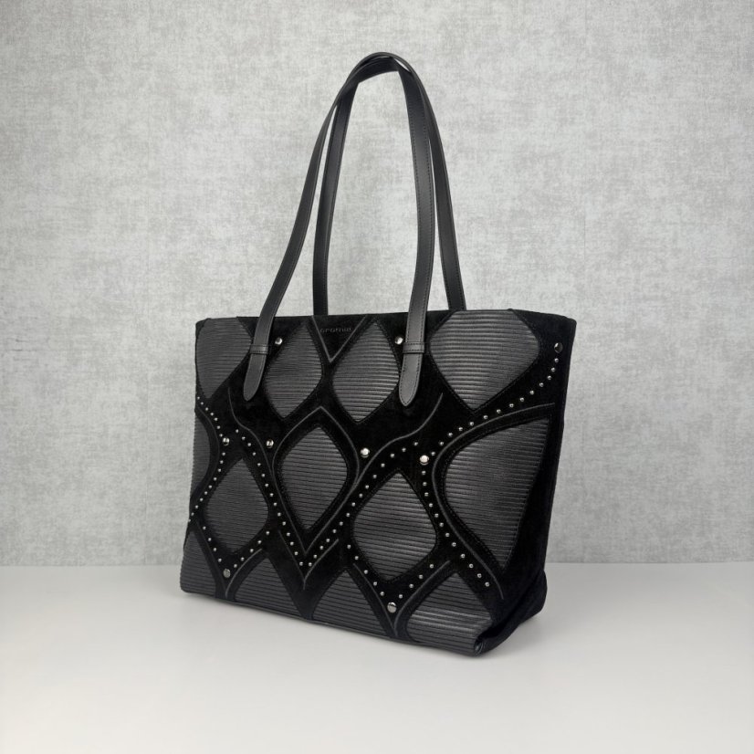 CROMIA NAMI shopper kabelka – černá