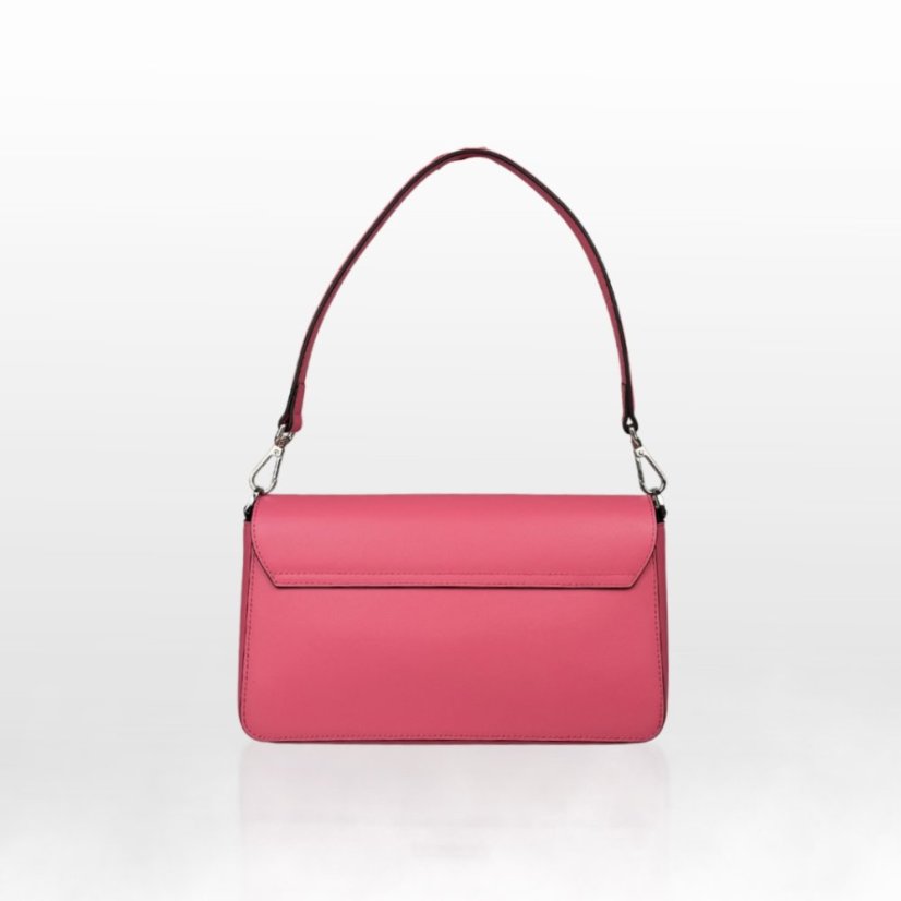 CROMIA PERLA 2009 kožená kabelka magenta