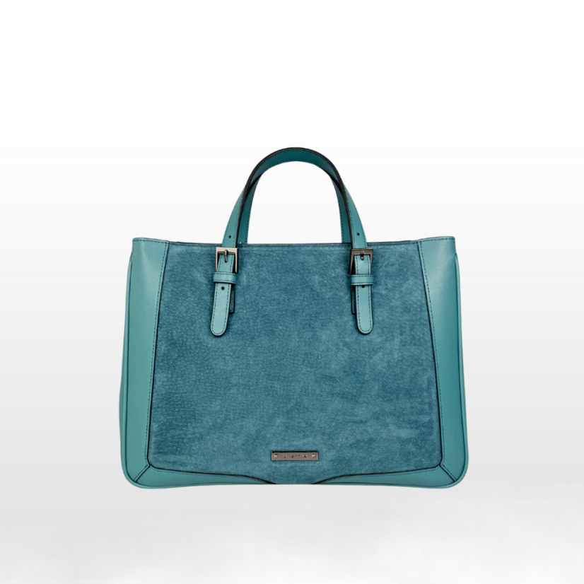 CROMIA RUMI kabelka tote – petrolejová