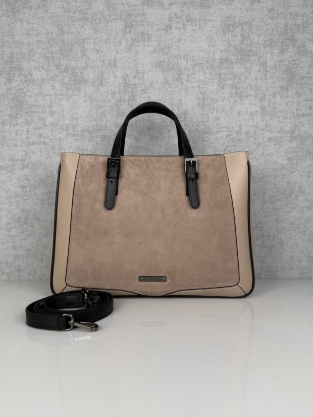 CROMIA RUMI kabelka tote – béžová