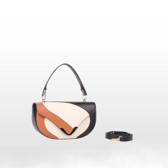 CROMIA SIBELLA mini kabelka – karamelová