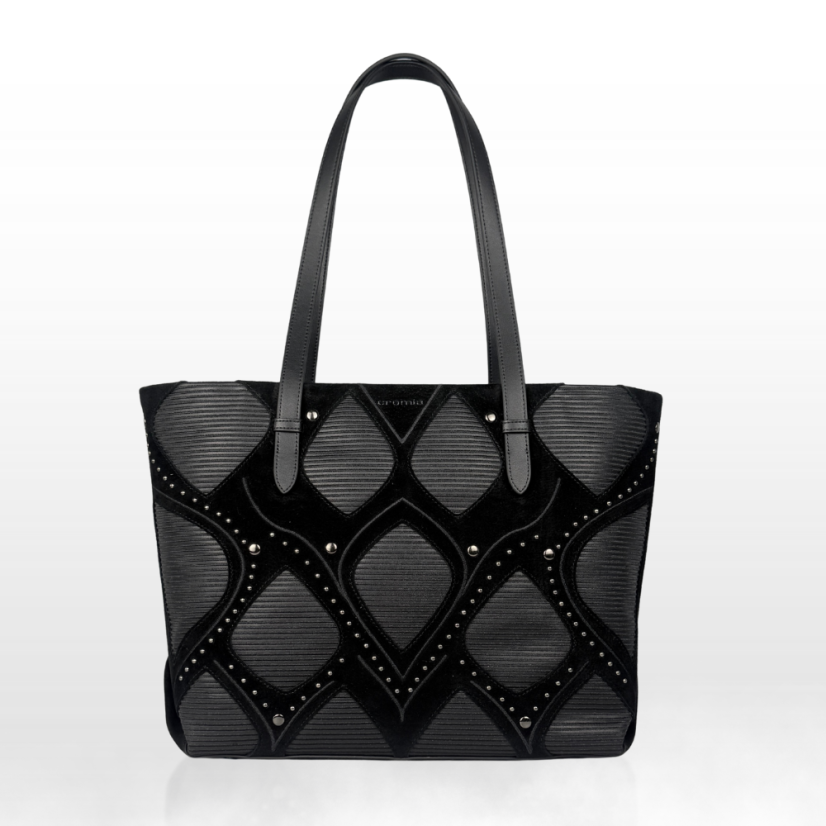 CROMIA NAMI shopper kabelka – černá