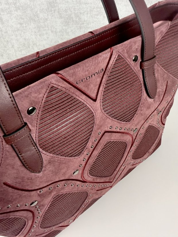 CROMIA NAMI shopper kabelka – vínová