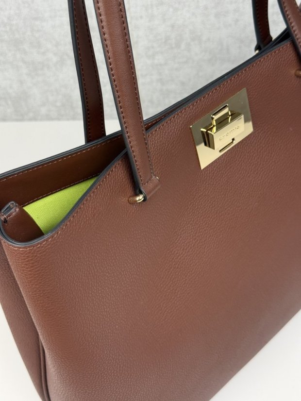 CROMIA ISOLDE shopper kabelka – gaštanová