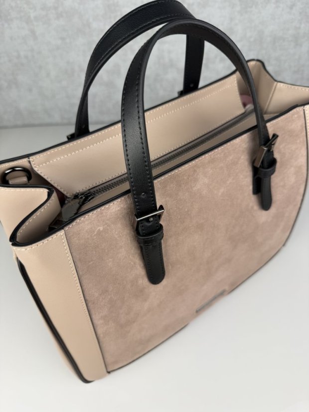 CROMIA RUMI kabelka tote – béžová