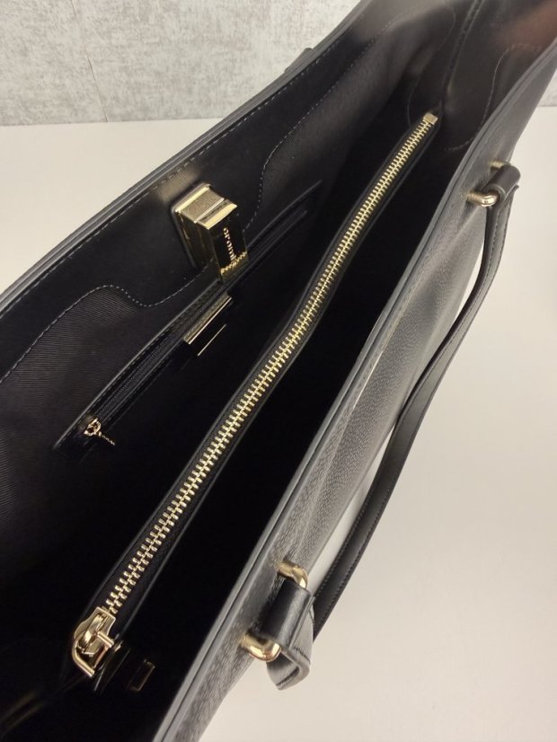 CROMIA ISOLDE shopper kabelka – čierna