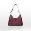 CROMIA RUMI skórzana torebka hobo – bordowa