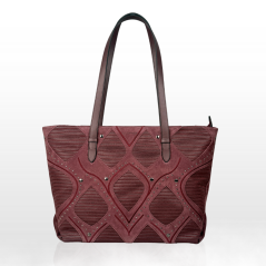 CROMIA NAMI shopper kabelka – bordová