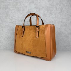 CROMIA RUMI tote kabelka – karamelová